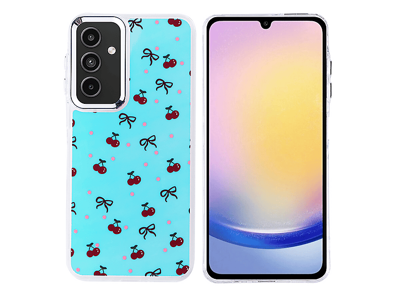 GPACK Samsung Galaxy A25 Uyumlu Hadra Figürlü Telefon Kılıfı Kırmızı