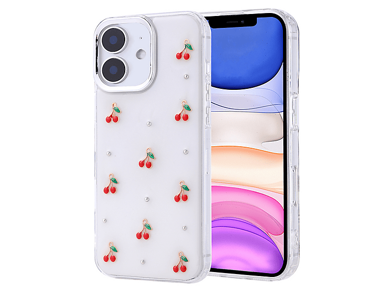 GPACK iPhone 11 Uyumlu Kutup Simli Figürlü Silikon Telefon Kılıfı Kırmızı