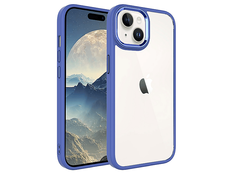 GPACK iPhone 15 Uyumlu Krom Kapak Telefon Kılıfı Lavanta Grisi