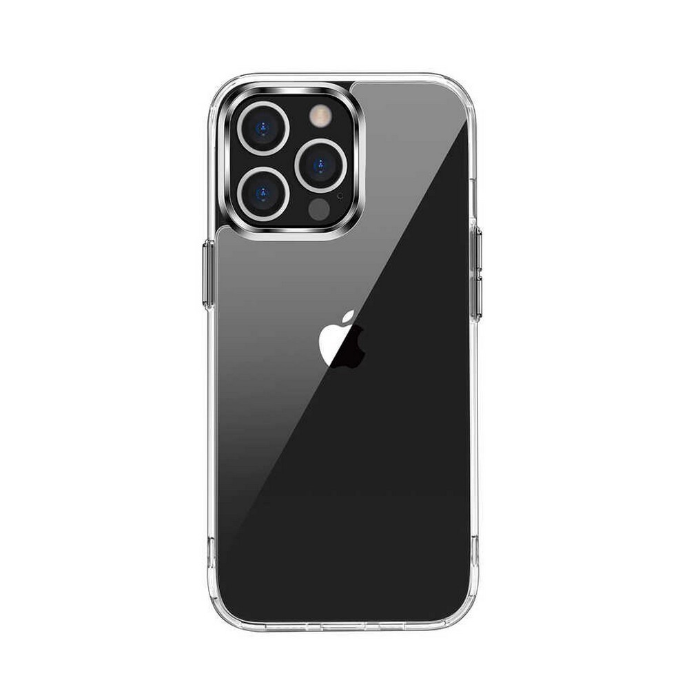 GPACK iPhone 13 Pro Max Uyumlu Forst Silikon Telefon Kılıfı Renksiz