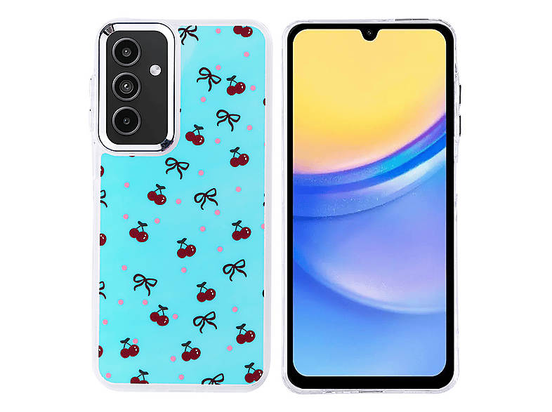 GPACK Samsung Galaxy A15 Uyumlu Hadra Figürlü Telefon Kılıfı Kırmızı