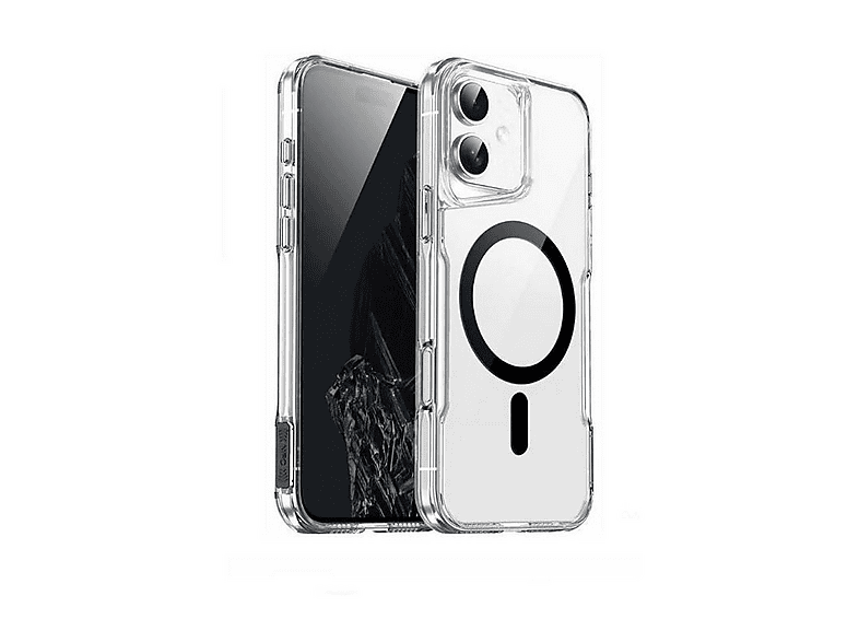 GPACK iPhone 16 Plus Uyumlu T-Max ALP M-Safe Şarj Özellikli Sert Mika Telefon Kılıfı Siyah