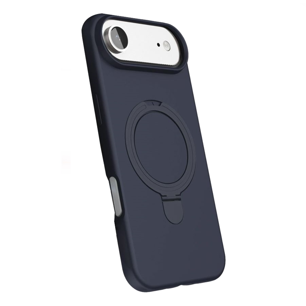 GPACK iPhone 17 Air Uyumlu Rgl MPL M-Safe Şarj Özellikli Standlı Telefon Kılıfı Lacivert