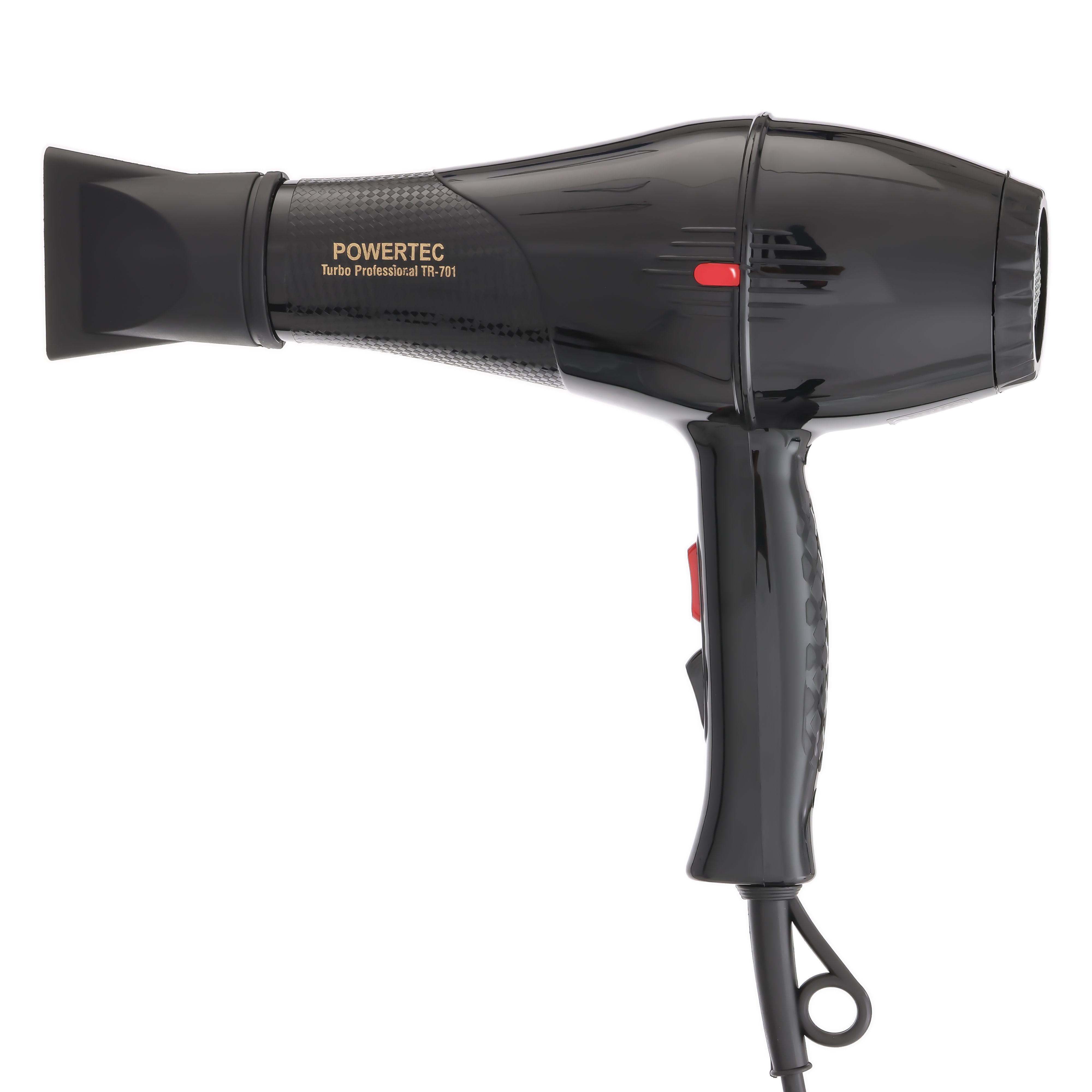 POWERTEC TR-701 Profesyonel 1900 W Saç Kurutma Makinesi Siyah