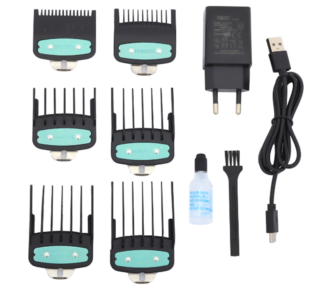 POWERTEC TR-8500 Profesyonel Saç Kesme Makinesi Altın