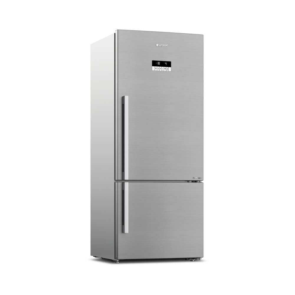 ARCELIK 274532 EI Kombi Tipi No Frost E Enerji Sınıfı Buzdolabı Inox