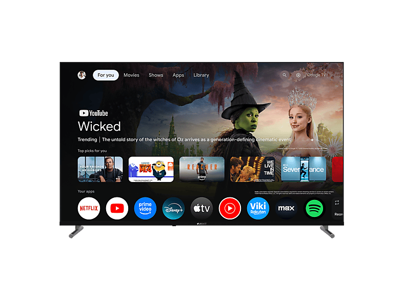 ARCELIK A 750 C 7 Serisi 50 inç 126 cm Dahili Uydu Alıcılı 4K UHD SMART TV Google TV