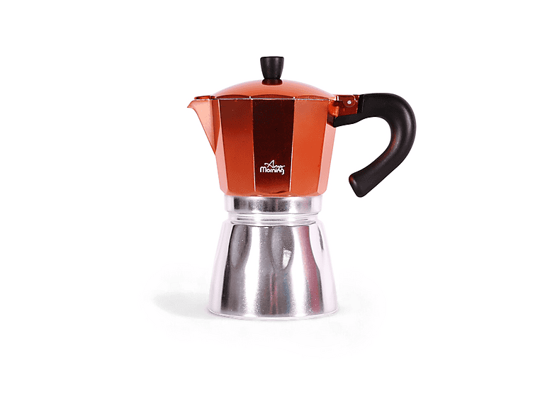 ANY MORNING HES-6 240 ML Alüminyum Espresso Kahve Makinesi Inox