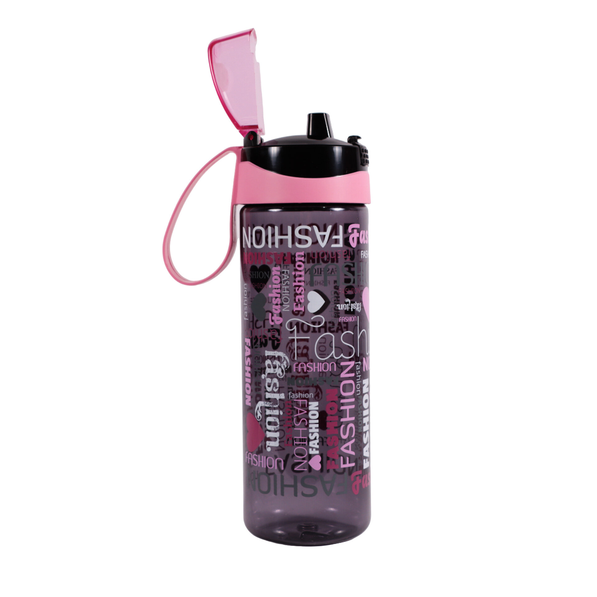 HEREVIN 750 ml Desenli Fashion Plastik Matara