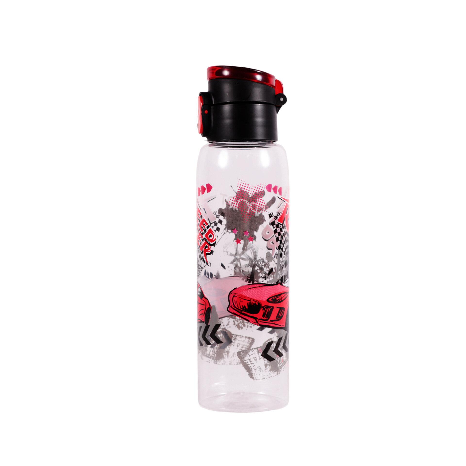 HEREVIN 161417-819 500 ml Askılı Desenli Opak Desenli Plastik Matara