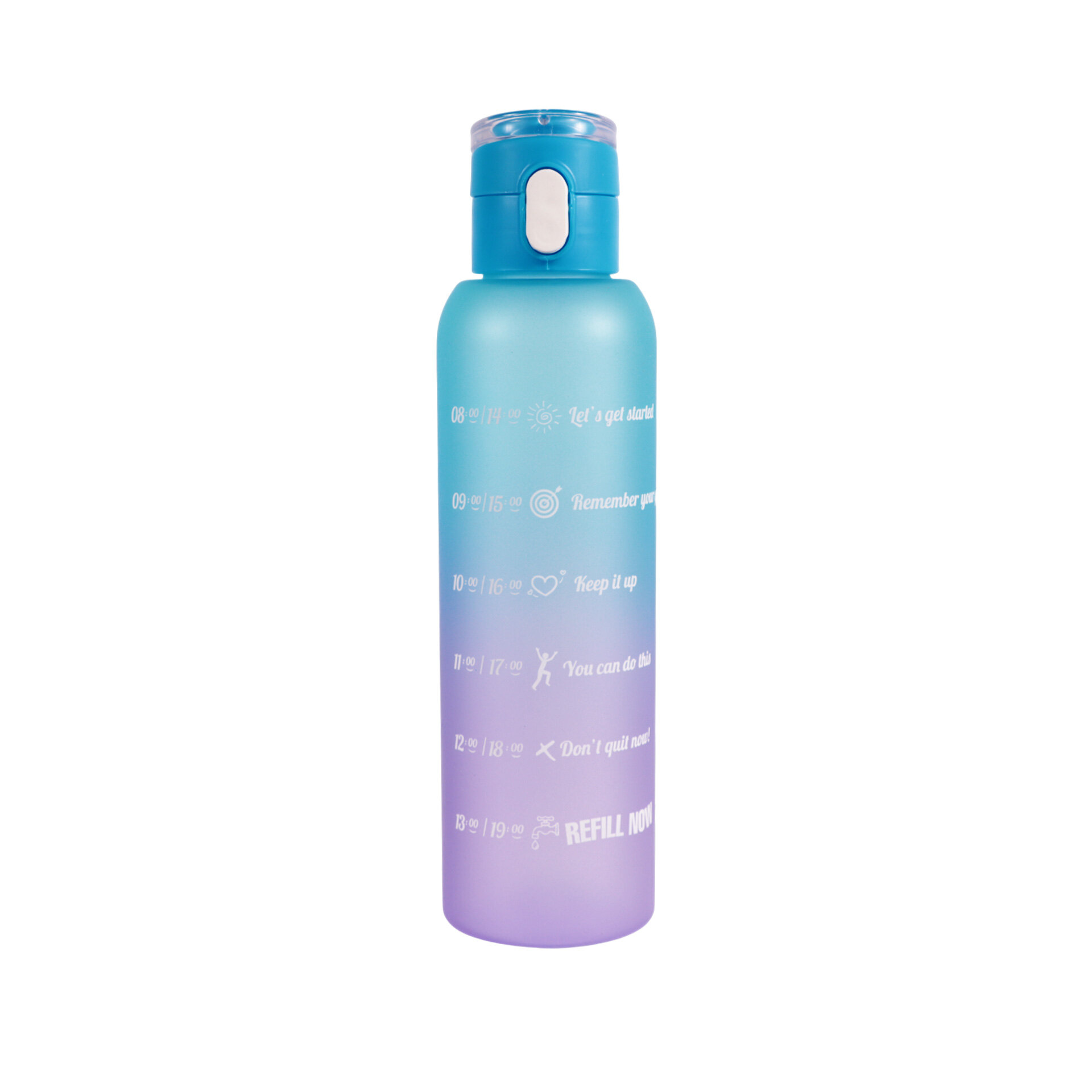 HEREVIN 161407-843 750 ml Askılı Desenli Opak Desenli Plastik Matara