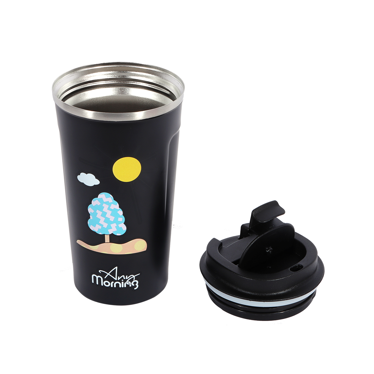 ANY MORNING SK22016 510 ml Paslanmaz Çelik Termos Mug