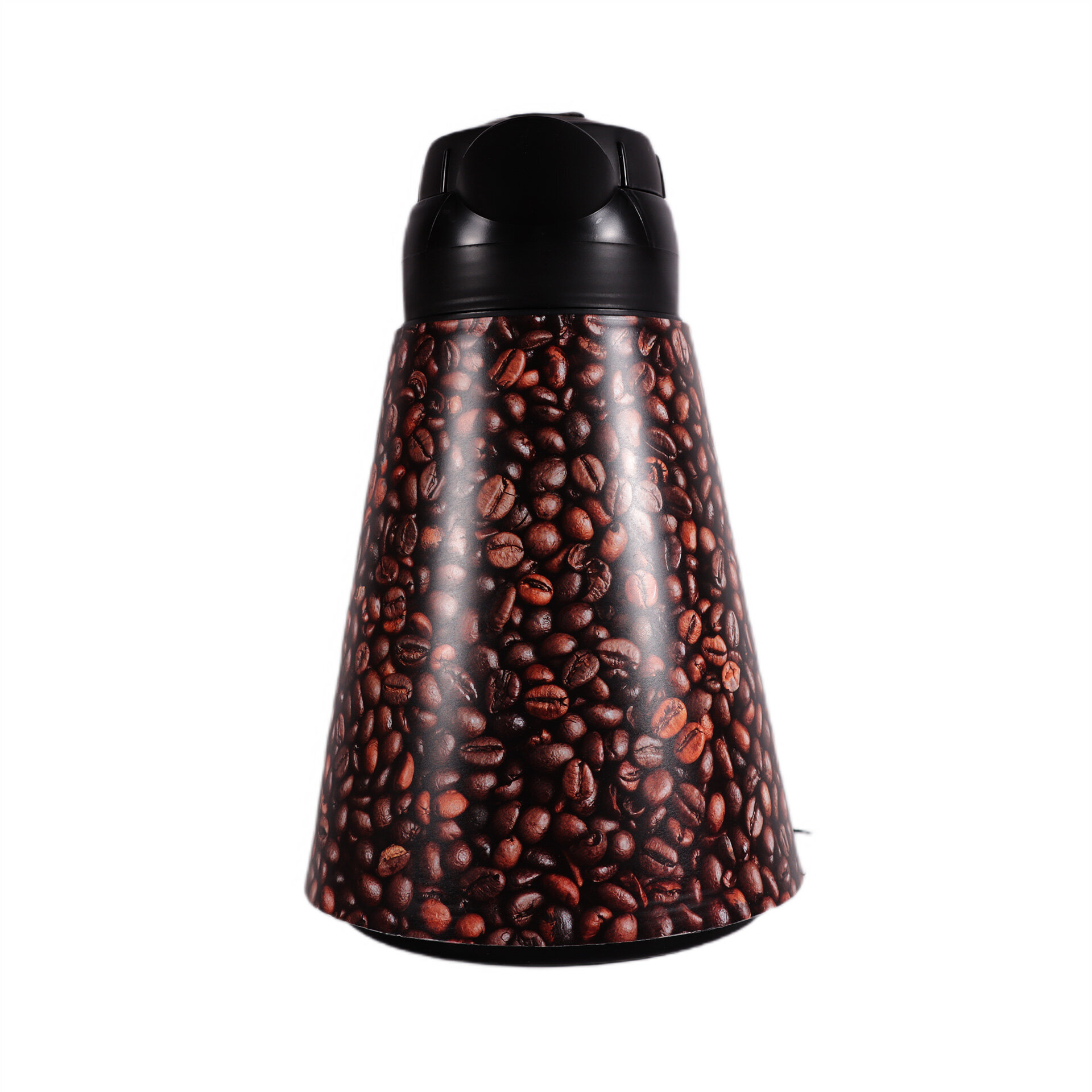 HEREVIN 161704-860 1.2 L Desenli Konik Paslanmaz Çelik Termos