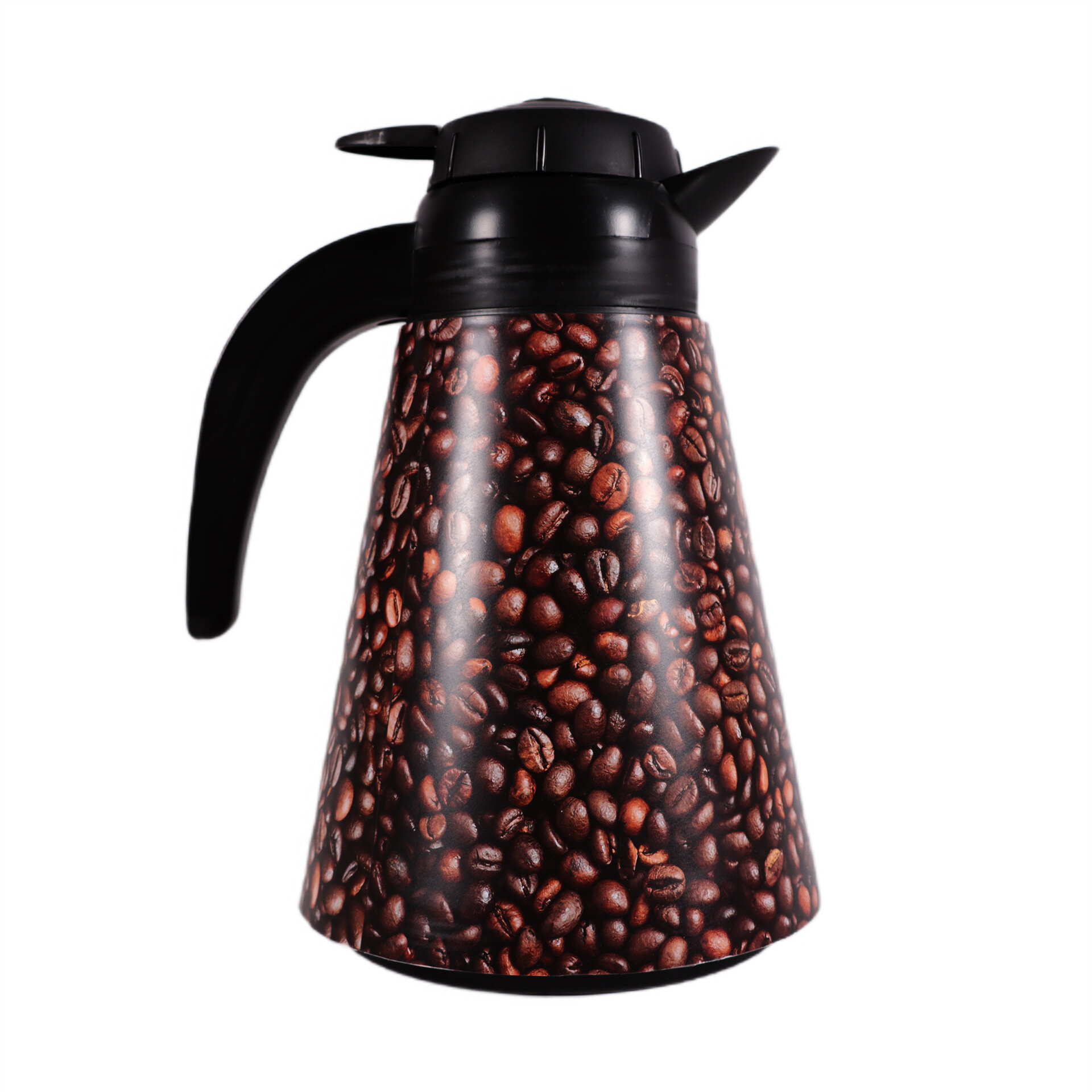 HEREVIN 161704-860 1.2 L Desenli Konik Paslanmaz Çelik Termos