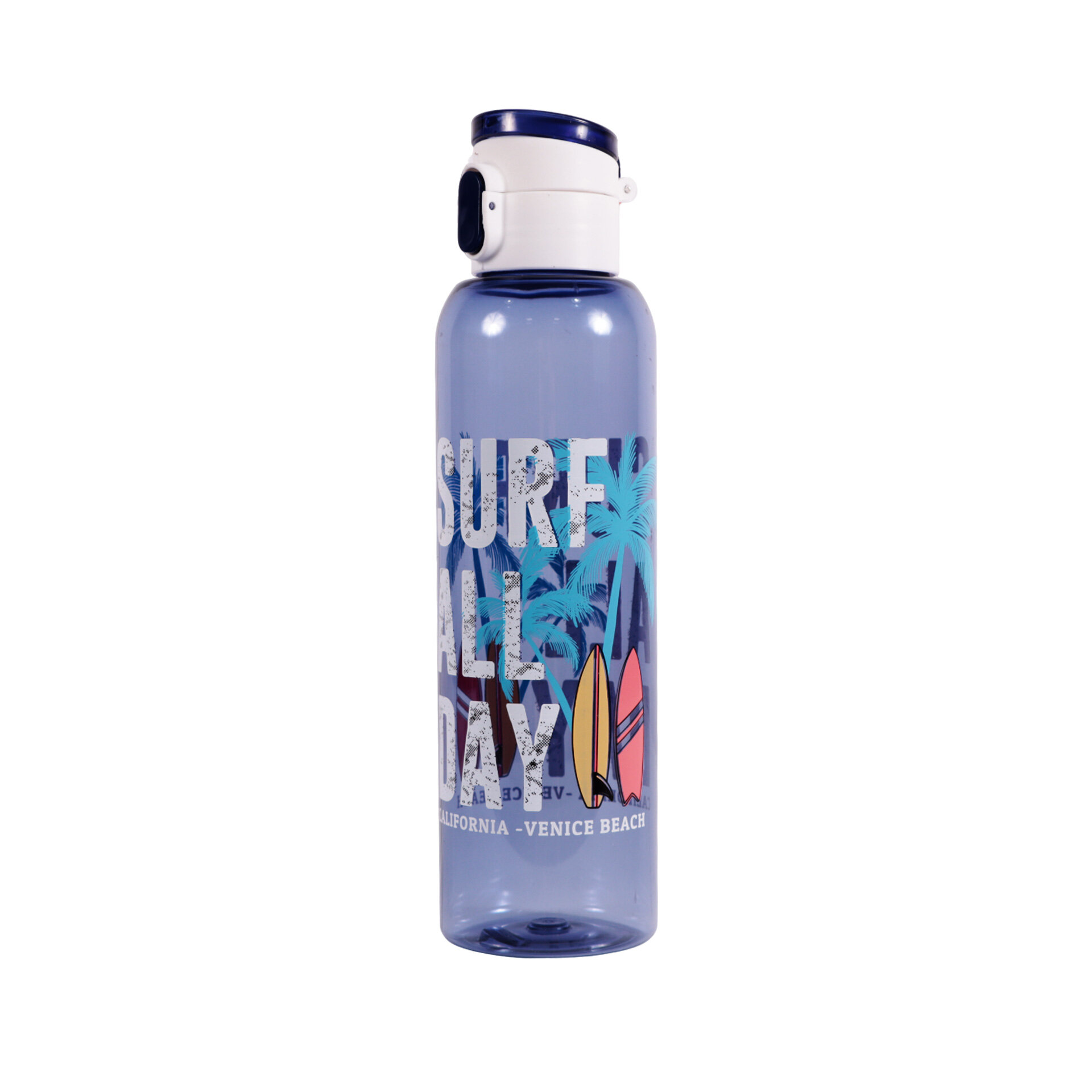 HEREVIN 161407-841 750 ml Askılı Desenli Plastik Su Şişesi