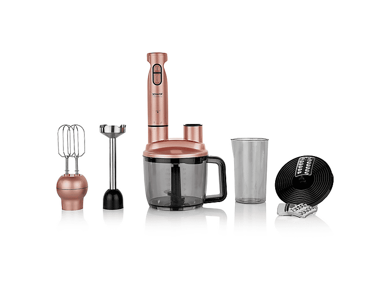 SCHAFER Chef Blend 1500 W Mega Blender Set Rosegold