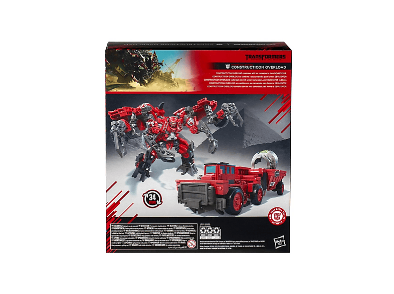 HASBRO Transformers Studio Series Leader Class Constructicon