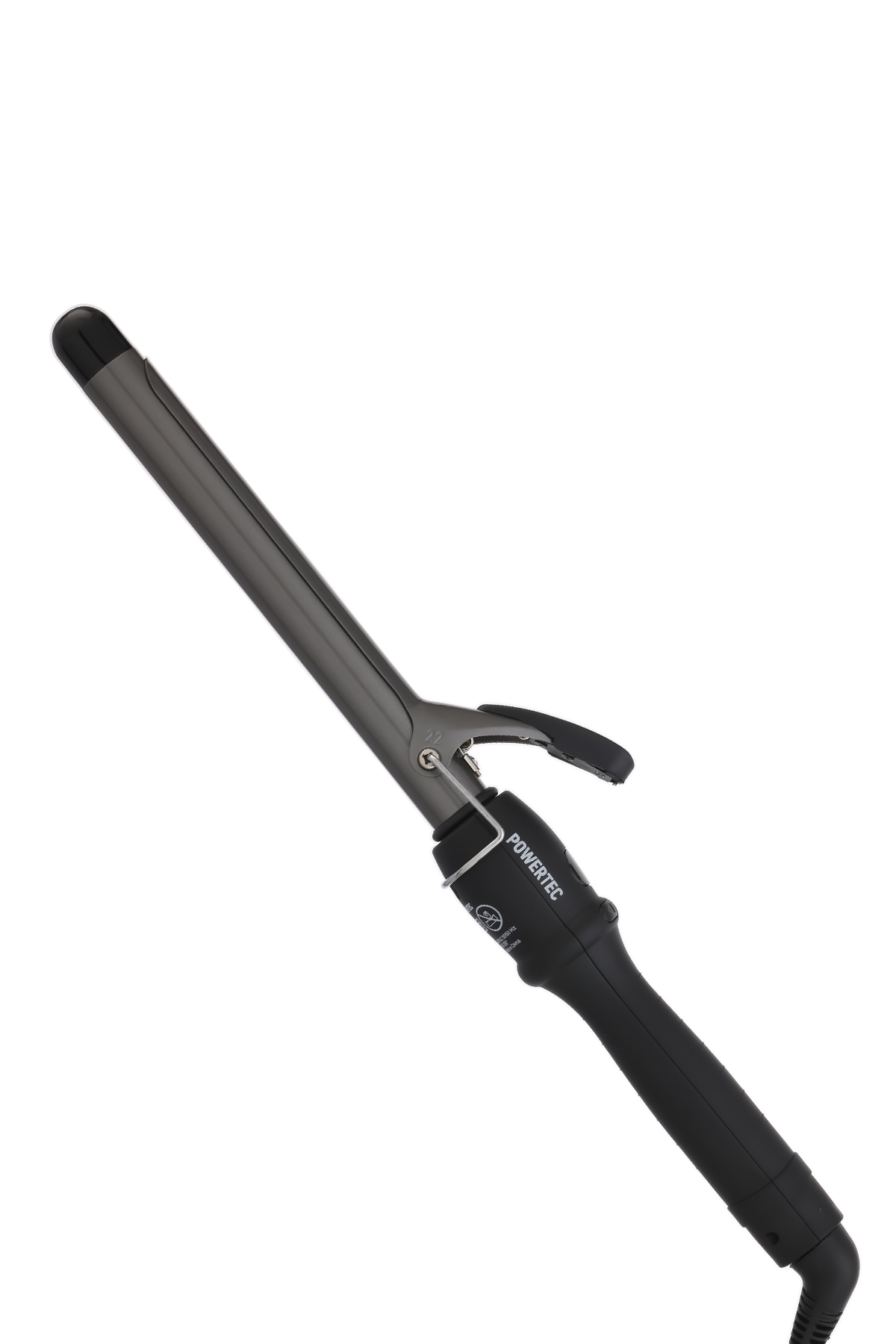 POWERTEC TR-22  22 mm Profesyonel Saç Maşası Siyah