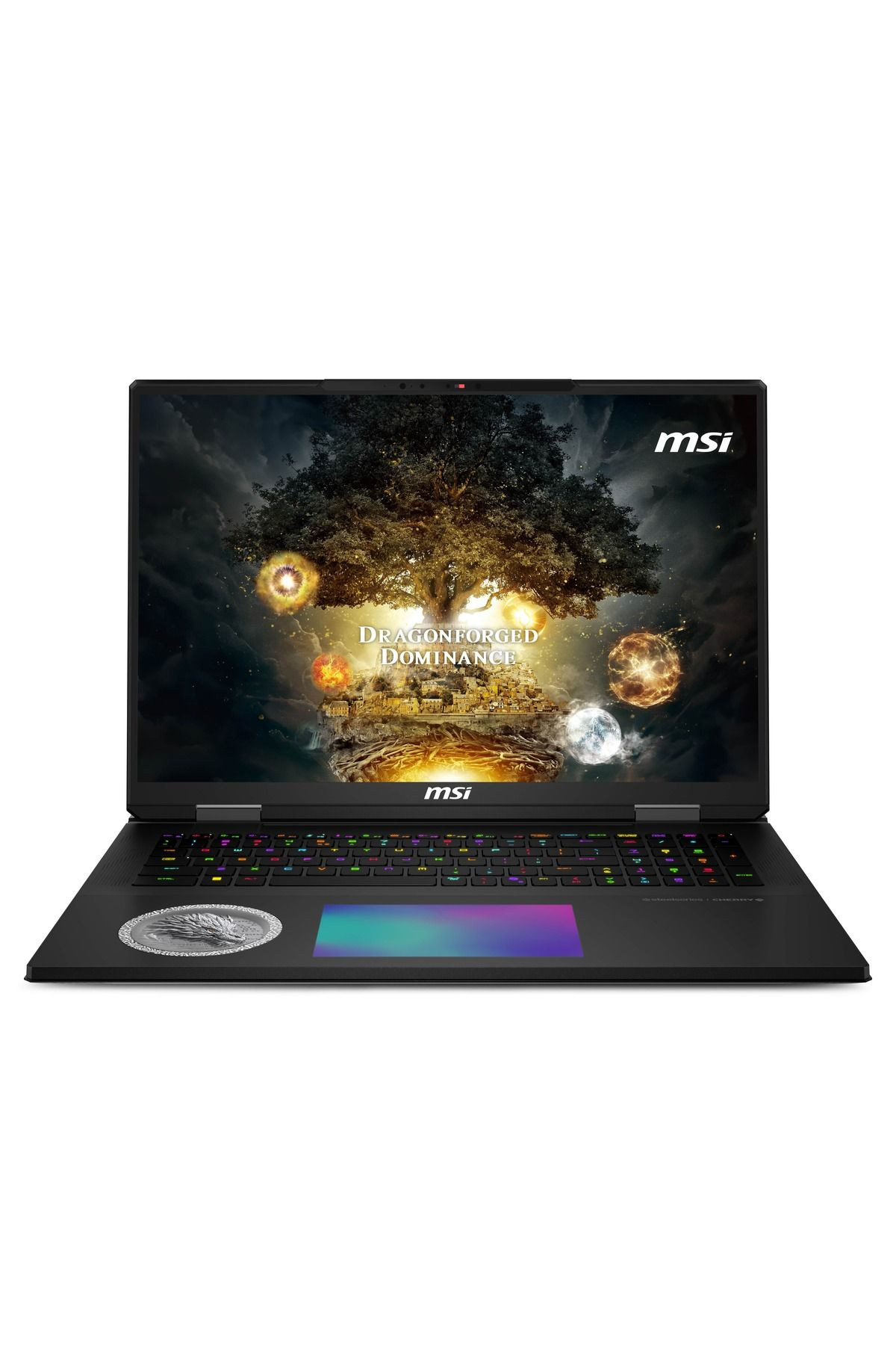 MSI Titan 18 HX Dragon Edition A2XWJG-272TR Intel Core Ulta 9 285HX 24 GB RAM 6 TB SSD 18 inç FreeDOS Laptop Koyu Gri