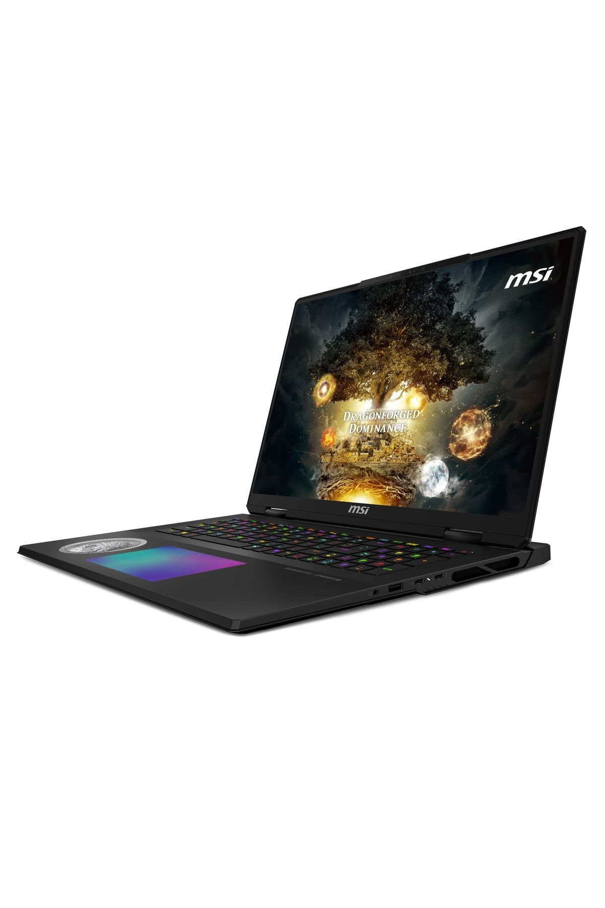MSI Titan 18 HX Dragon Edition A2XWJG-272TR Intel Core Ulta 9 285HX 24 GB RAM 6 TB SSD 18 inç FreeDOS Laptop Koyu Gri