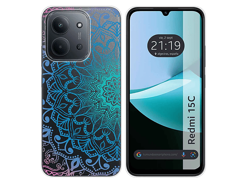 Kit Cover Trasparente + 2 Vetri Temperati + 2 Pellicole Fotocamera Per Xiaomi Redmi 15C 4G/5G E Poco C85 – Antiurto, Antigraffio, Trasparente