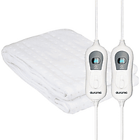 MediaMarkt AURONIC AU3227 - Elektrische Onderdeken - 2 Persoons Warmtedeken Wit aanbieding