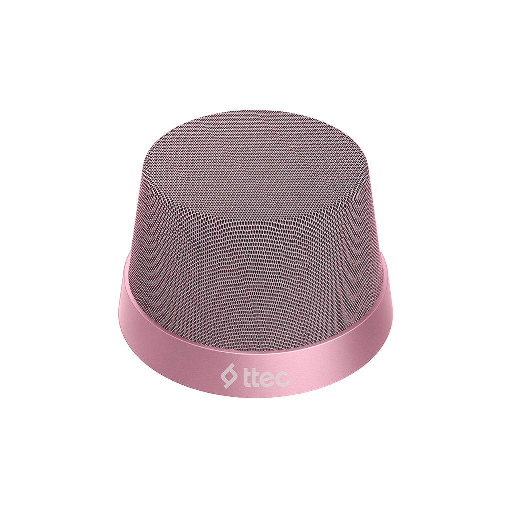 TTEC Vox Mini M Magsafe Uyumlu 2’si 1 Arada Kablosuz Bluetooth Hoparlör Pembe