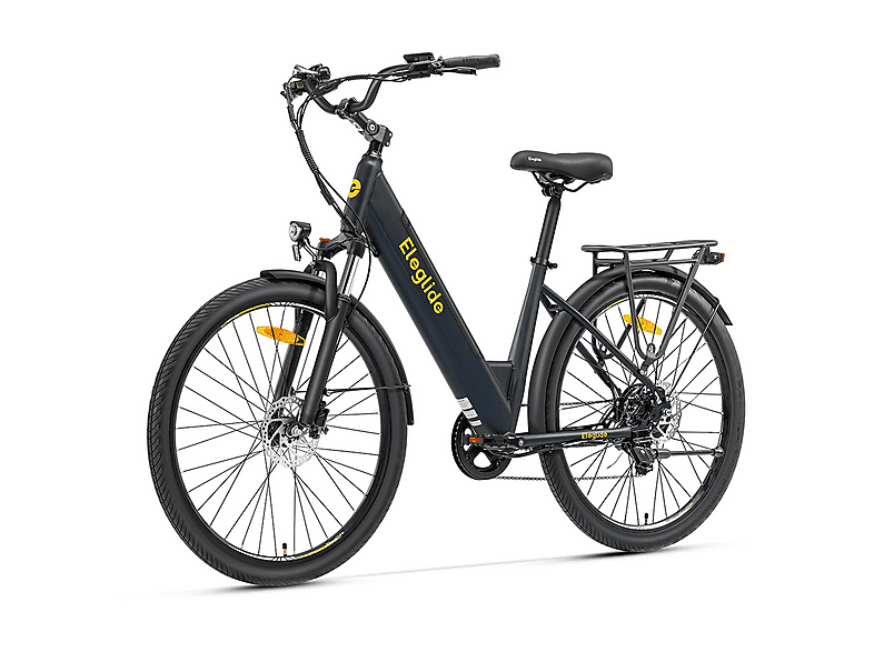 ELEGLIDE T2 Citybike (Laufradgröße: 27,5 Zoll, Unisex-Rad, Dunkelgrau)