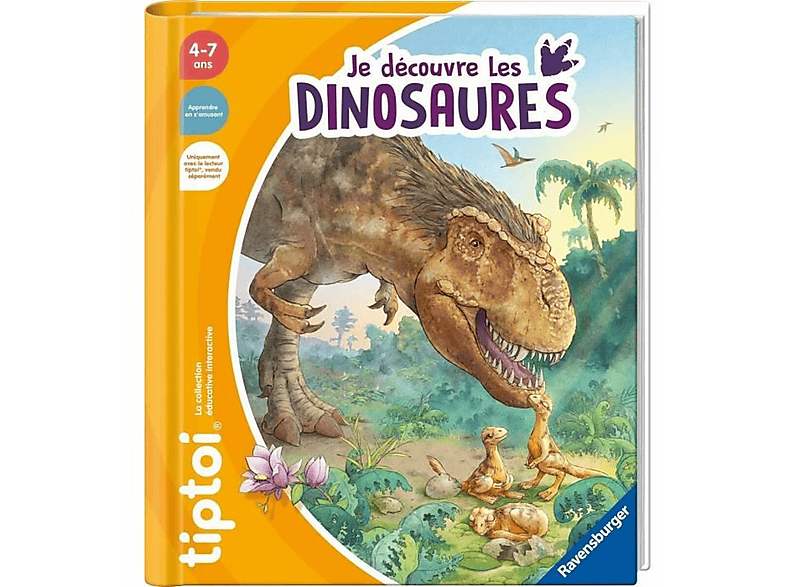 Kit Tiptoi: Livre interactif & Jeu éducatif Dinosaures