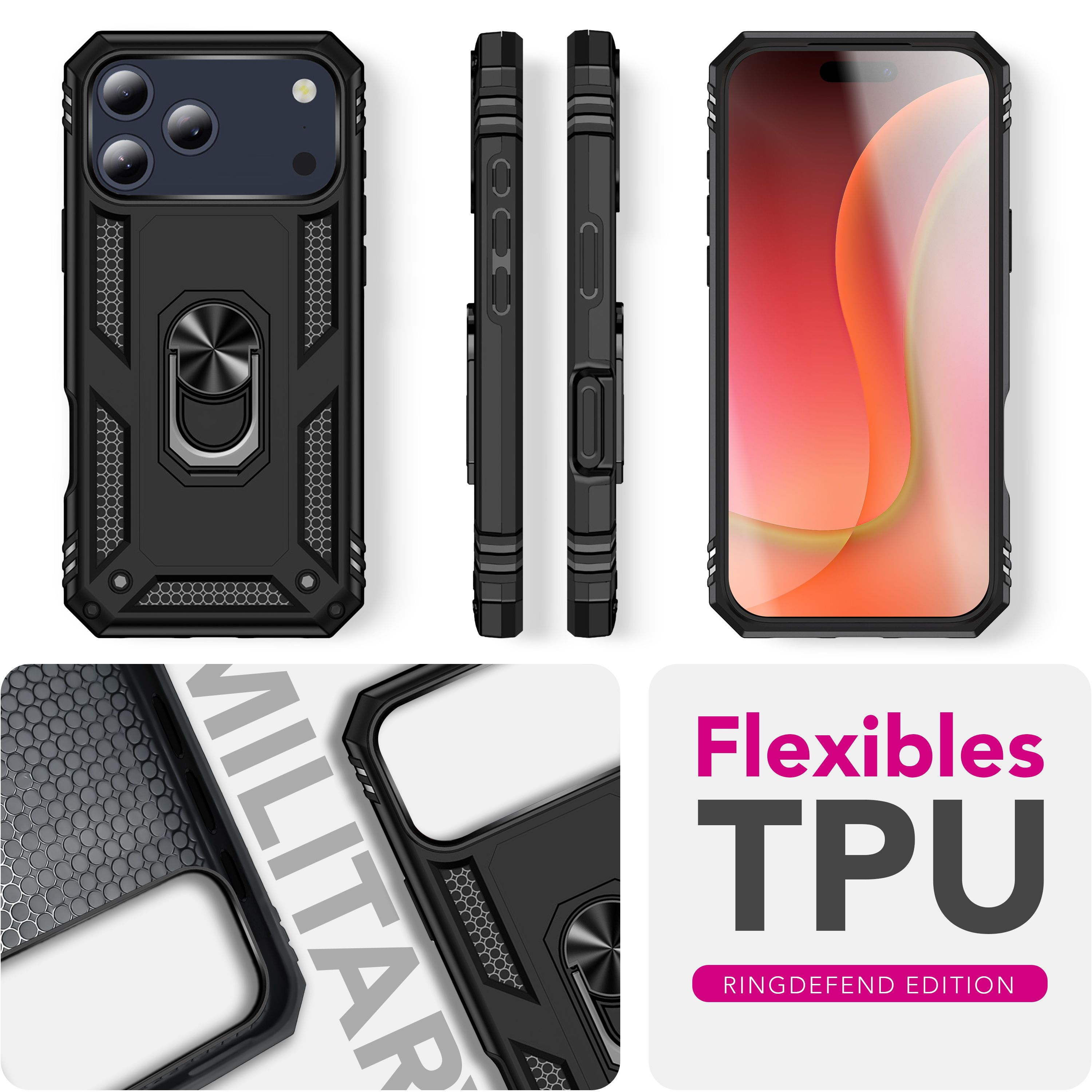 handyhülle redmi note 13 Handyhülle Redmi Note 13 Note 13 Pro Note 13 Pro Plus Flipcase rot ind –  stranddocks main image 0
