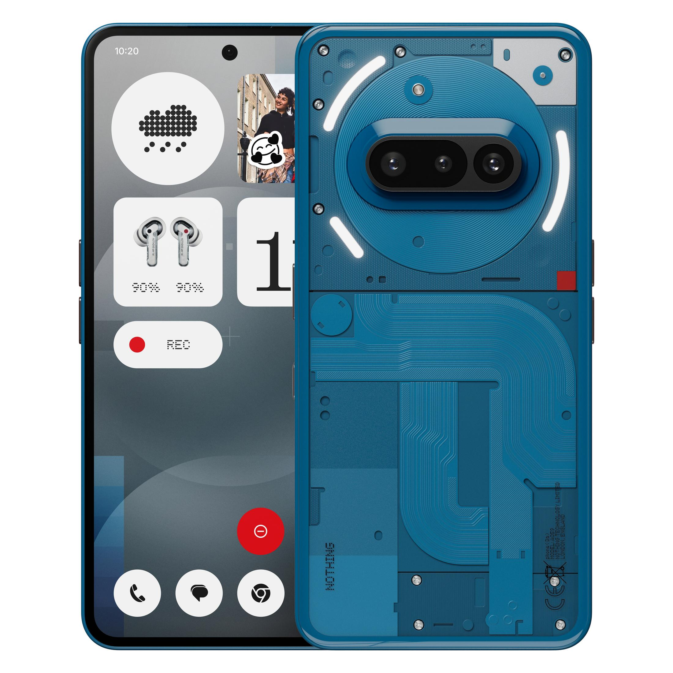 NOTHING Phone 3A 12 GB 256 GB Cep Telefonu Mavi