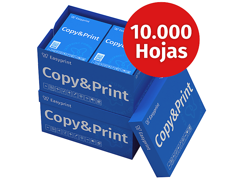 Papel De Impresora | EASYPRINT 30 X 500 Hojas De Certificado Ambiental Pefc A4 Blanco 161971711