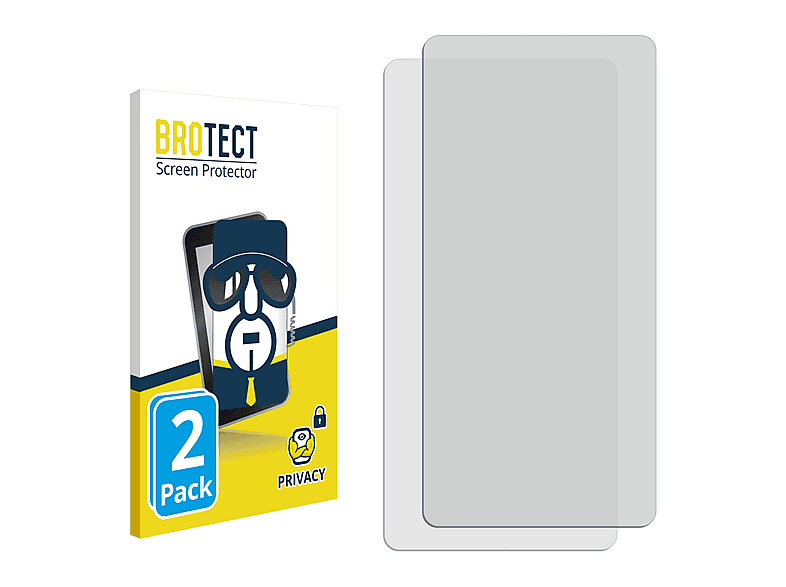BROTECT 2x Flex Full-Cover 3D Curved Schutzfolie(für JAY-tech Y27) | SATURN