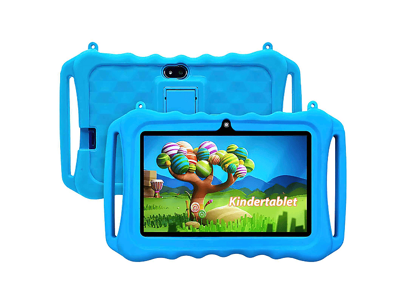 UWOT 7 Zoll HD 2GB RAM 32GB, Kinder-Tablet, 32 GB, 7 Zoll, Blau