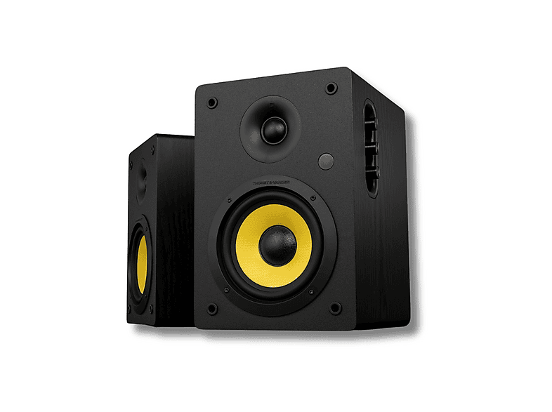 THONET & VANDER Kurbis HK096-03630 72W RMS 2.0, 5.0 RCA Optik Sinema Bluetooth Hoparlör Siyah