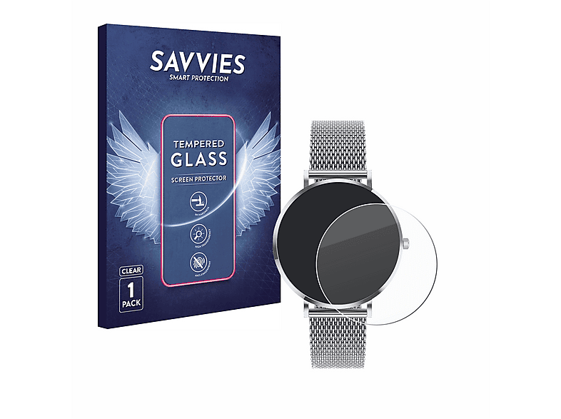 SAVVIES 9H klares Schutzglas (für Pireware Amory 5 Mini)