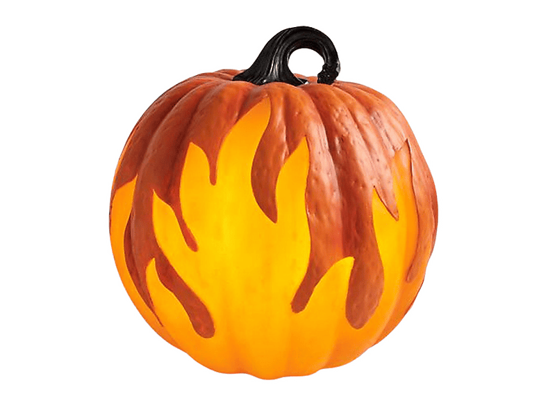 Halloween Kürbis-Schale Orange - Fruchtschale Mit Lampenmuster 29,5cm