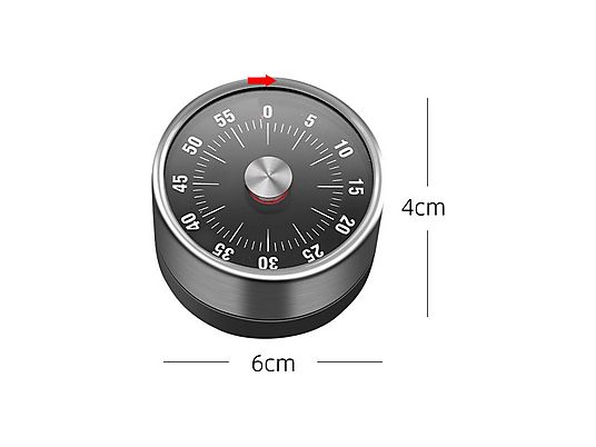ELKUAIE Mechanisch, 60 Minuten, manuell Timer ELKUAIE Mechanisch, 60 Minuten, manuell Timer