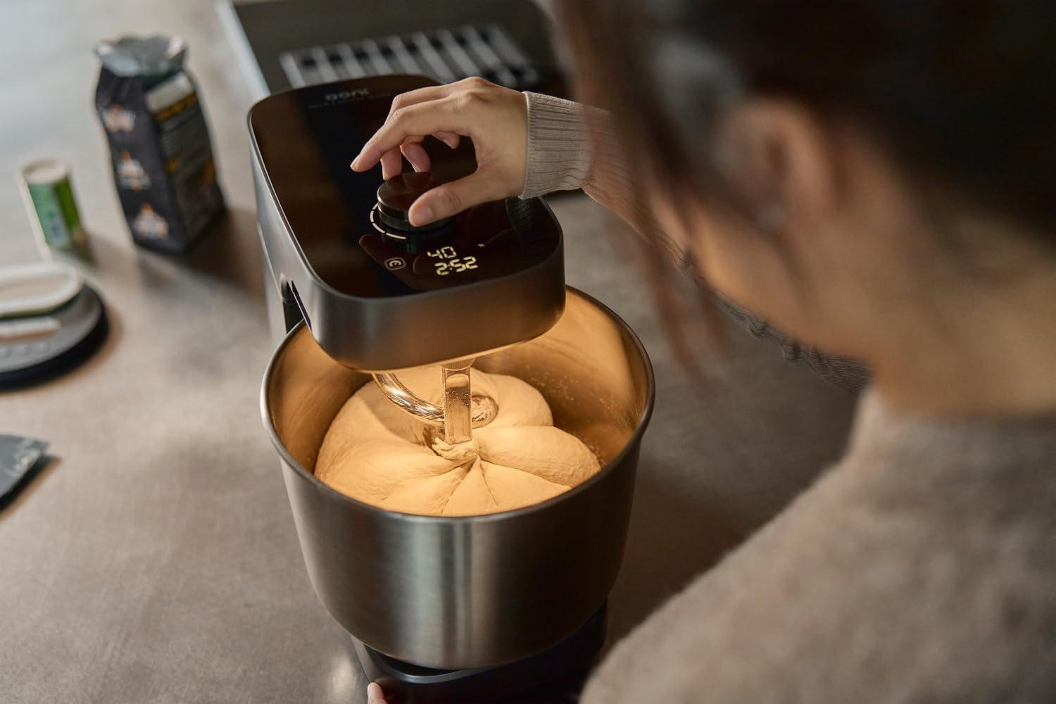 Ooni Küchenmaschine Halo Spiralmixer Dark Grey online kaufen