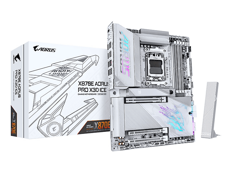GIGABYTE Aorus Pro X3D AMD X870E DDR5 ATX Anakart