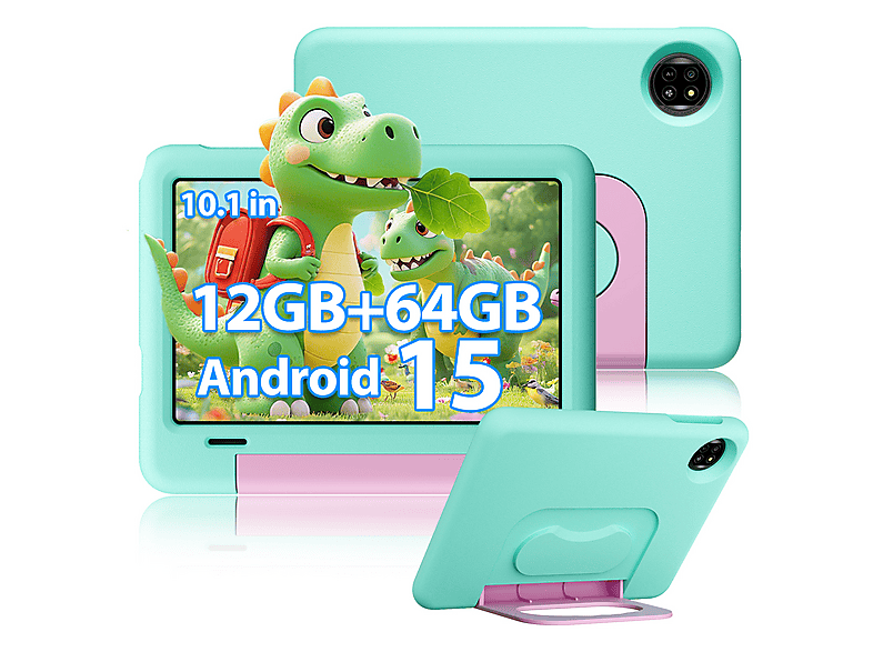 BLACKVIEW Tab 20 Kids, Tablet, 64 GB, 10,1 Zoll, Grün