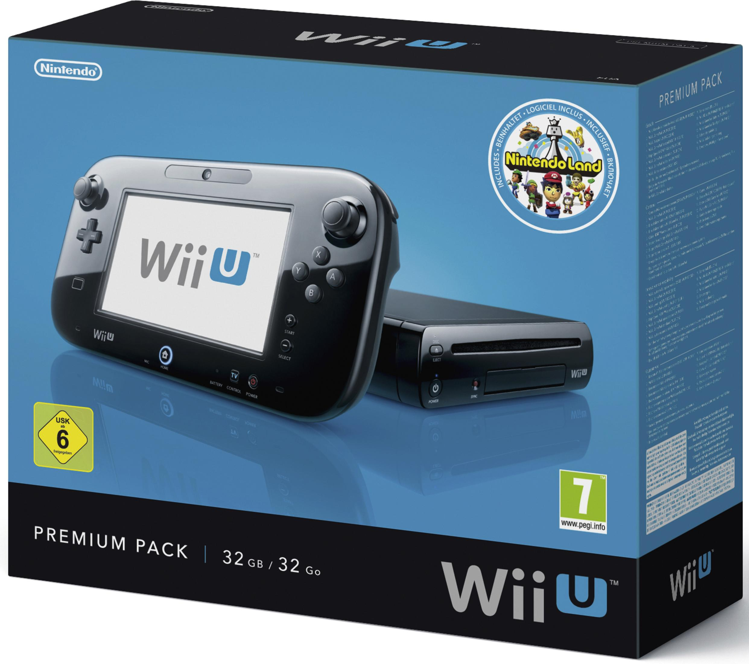 NINTENDO 2300132 WII U PREMIUM PACK BLACK | MediaMarkt