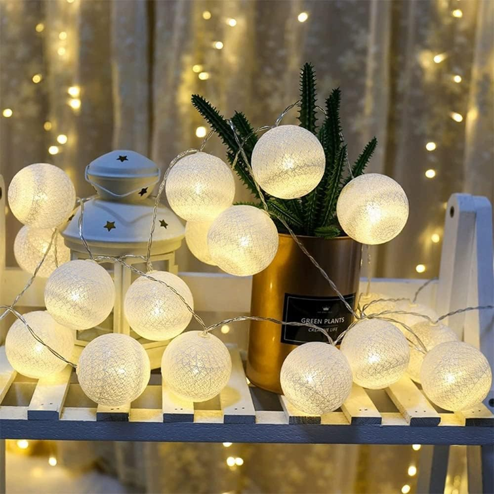 TOVBMUP Faltbar, Warmwei, Robust Lichterkette | SATURN