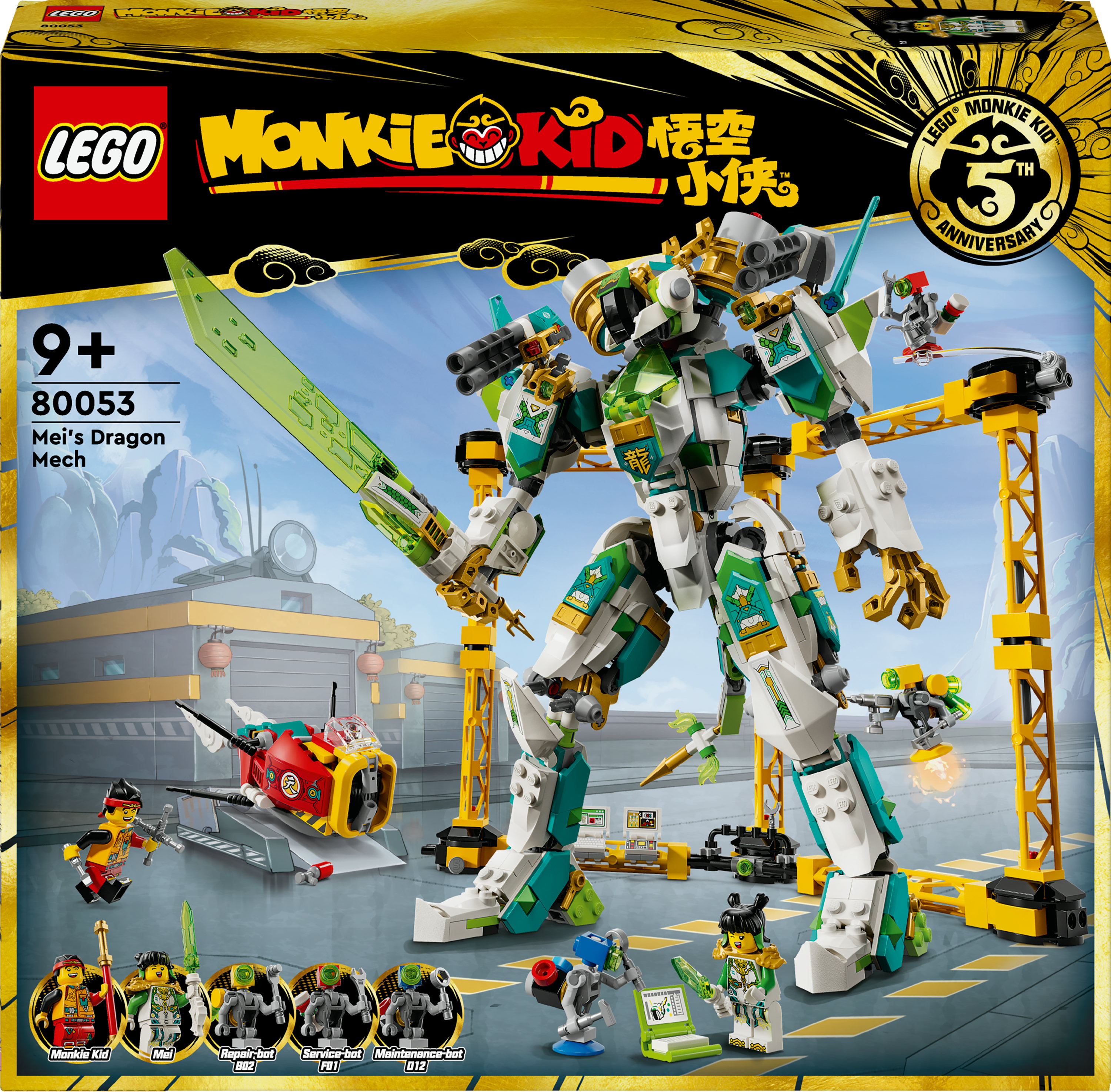 LEGO Monkie Kid Mei'nin Ejderha Robotu 80053