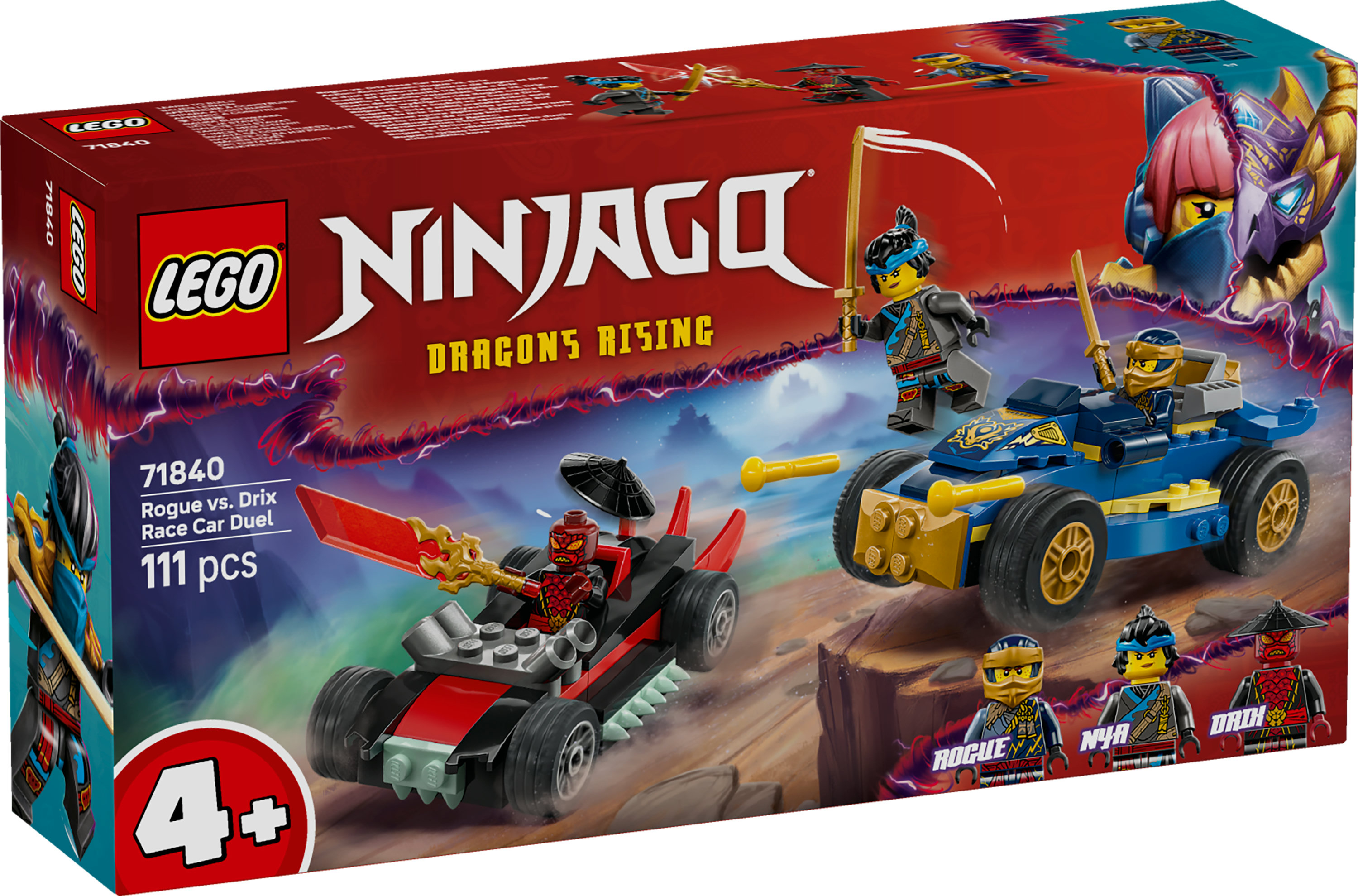 Klocki LEGO Rogue vs. Drix Race Car Duel Wielobarwny | MediaMarkt