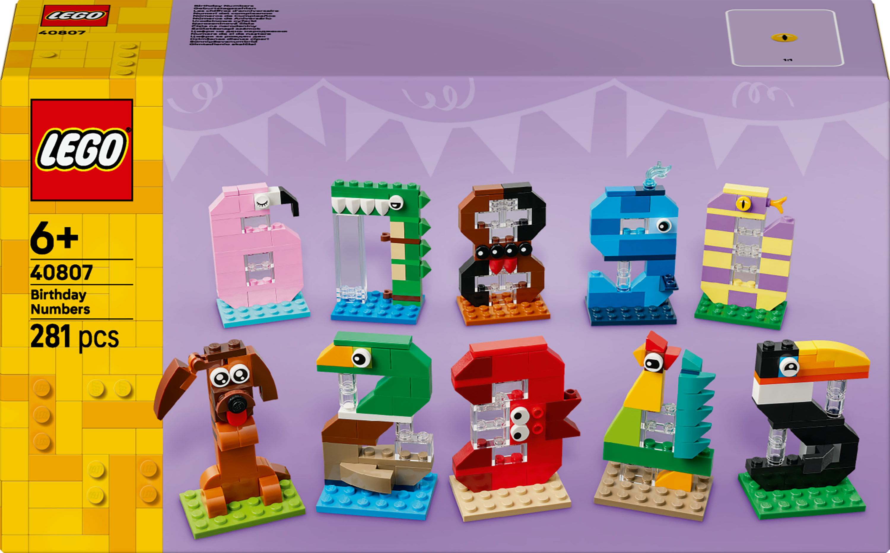 LEGO Iconic Doğum Günü Rakamları 40807