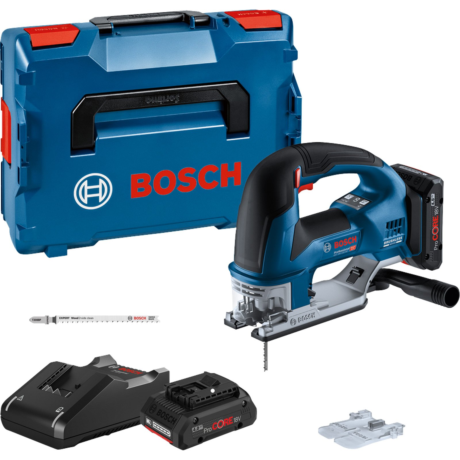 BOSCH GST 18V 155 BC Çift Akülü 4 Ah Dekupaj Testere