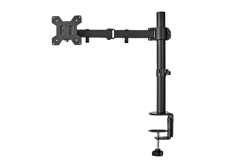 Nedis Supporto Per Monitor Da Scrivania MMSIS110BK – Fino A 32 Pollici, 81,3 Cm, Colore Nero
