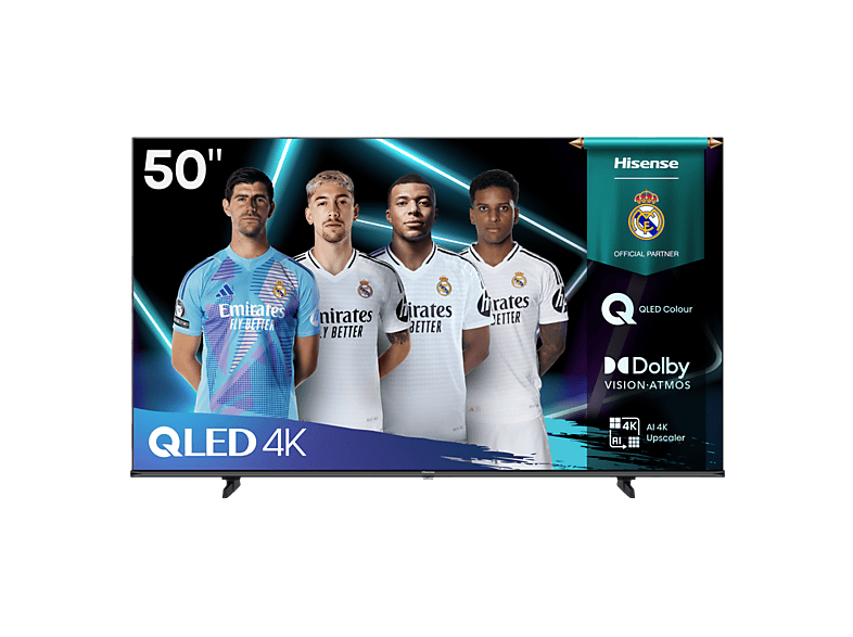 HISENSE 50E7Q Fernseher (Flat, 50 Zoll / 127 cm, UHD 4K, SMART TV)