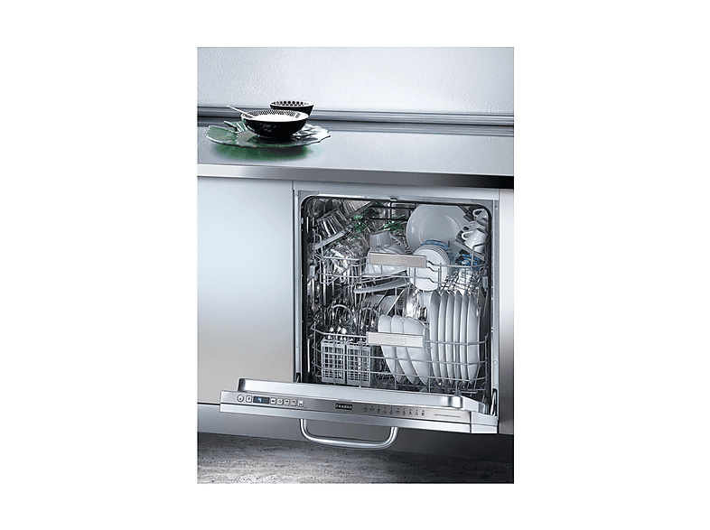 FRANKE FDW 614 D10P DOS Tam C Enerji Sınıfı 10 Programlı Ankastre Bulaşık Makinesi Inox